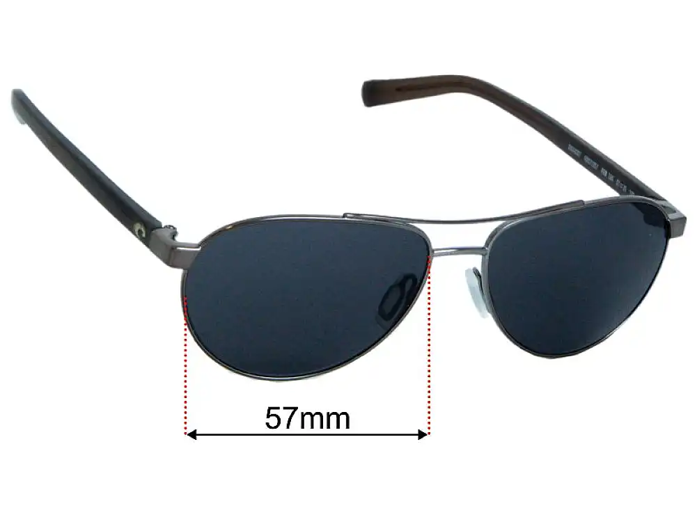 Costa Del Mar Fernandina 57mm Replacement Lenses